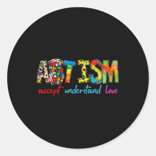 Adesivo Aceite Compreender Suporte à Consciência do Autism