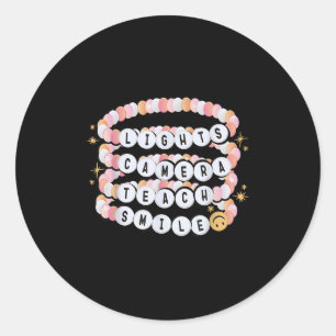 Adesivo Acende Camera Ensina O Professor Bracelet A Sorrir