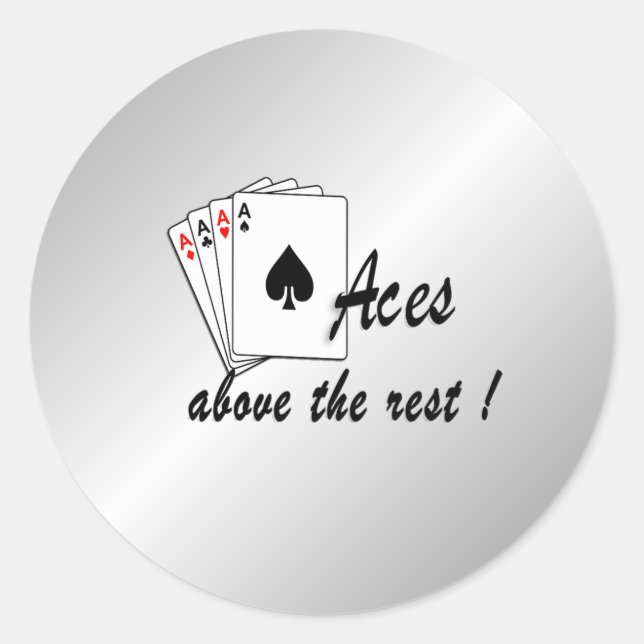 Adesivo Aces Acima do Prata Restante (Frente)