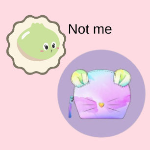 Adesivo Acessório da Festa de Bolsa Engraçada