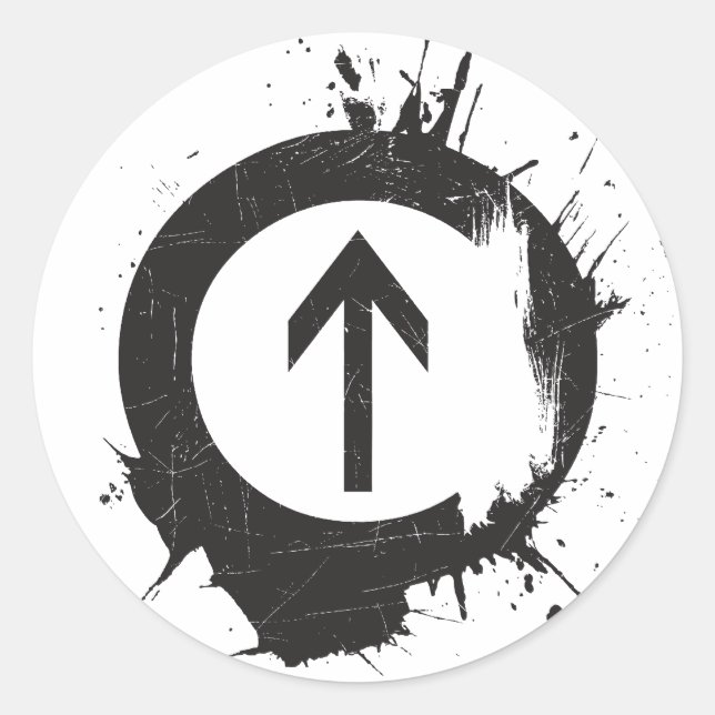 Adesivo Acima das Drogas (Frente)