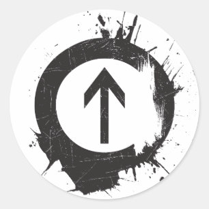 Adesivo Acima das drogas