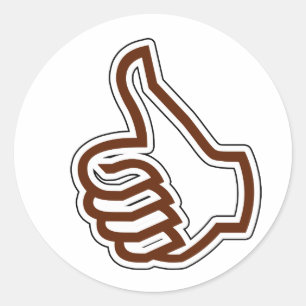 Adesivo Acima dos polegares