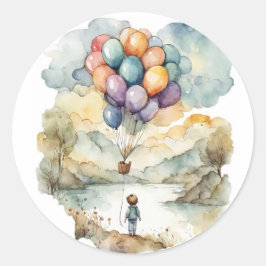 Adesivo Acima e Longe do Aniversário