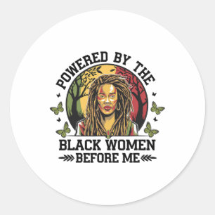 Adesivo Acionada Pela Mulher Negra Antes Da História Negra