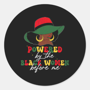 Adesivo Acionada Pelas Mulheres Negras Antes De Mim Histór