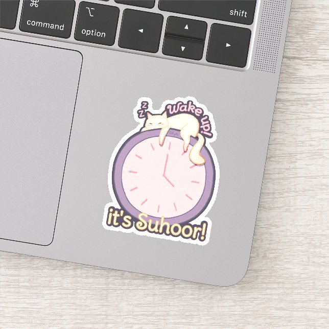 Adesivo Acordar! É Suhoor! (Detalhe)