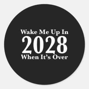 Adesivo Acordar-me em 2028 quando acabar