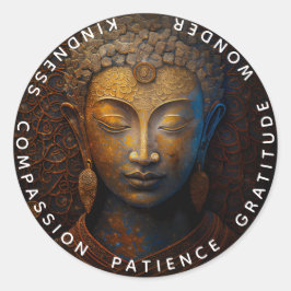 ADESIVO ACORDO DE PAZ | RETRATO DE MEDITAÇÃO
