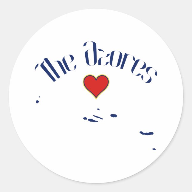 Adesivo Açores (Frente)