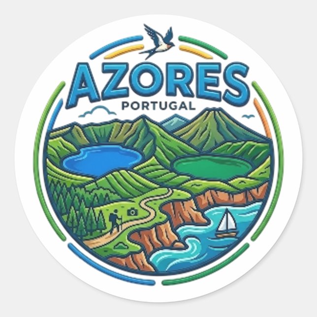 ADESIVO AÇORES (Frente)