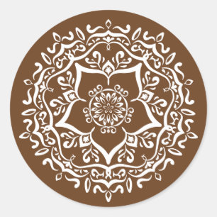 Adesivo Acorn Mandala