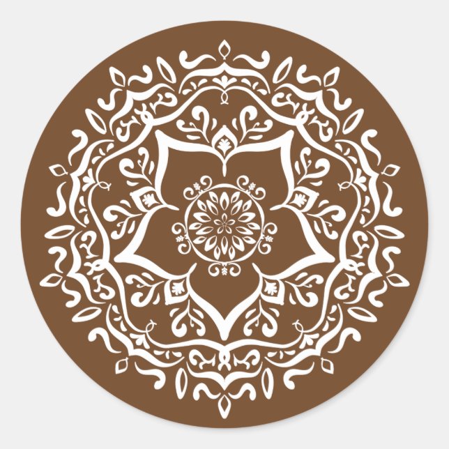 Adesivo Acorn Mandala (Frente)