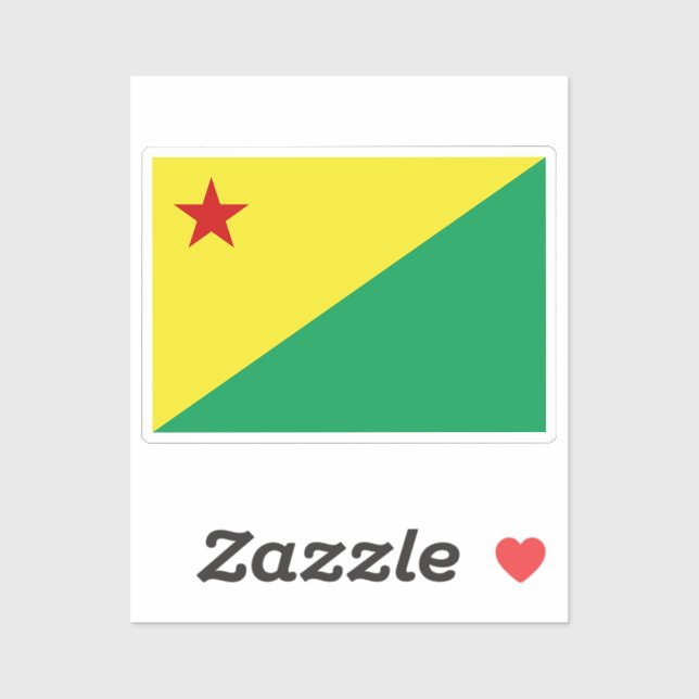 Adesivo Acre state (Folha)