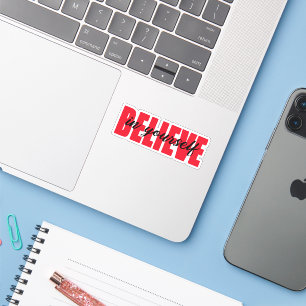 Adesivo Acredite em si mesmo