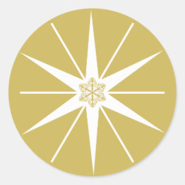 Adesivo Acredite Estrela Sofisticado Elegante Dourado Mode