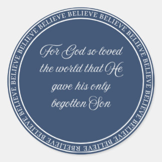 Adesivo Acredite - Esvaziar Selo pequeno