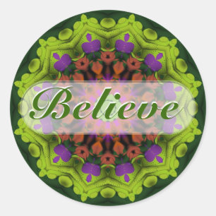 Adesivo Acredite:Inspiracional: Mandala Art Geométrico