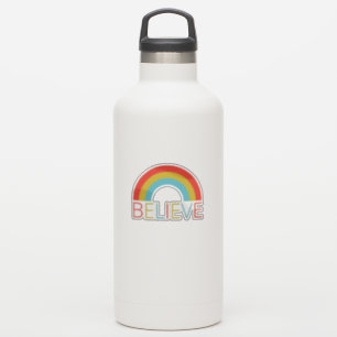 Adesivo Acredite no Arco-Íris