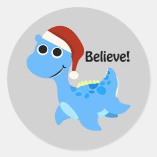 Adesivo Acredite! Papais noeis Nessie
