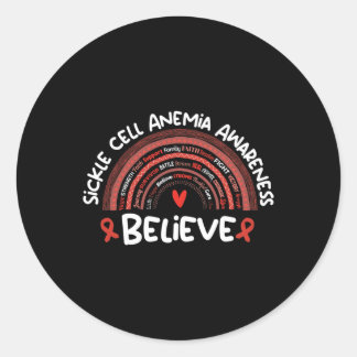Adesivo Acreditem na Consciência Mês Anemia das Células Fa