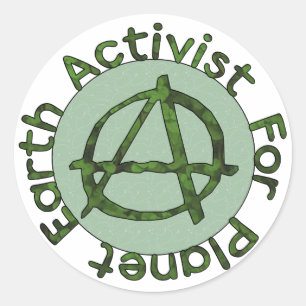 Adesivo Activista da terra