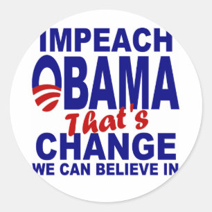 Adesivo Acuse Obama