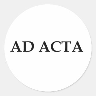 Adesivo Ad acta