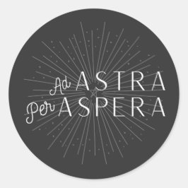 Adesivo Ad Astra Per Aspera
