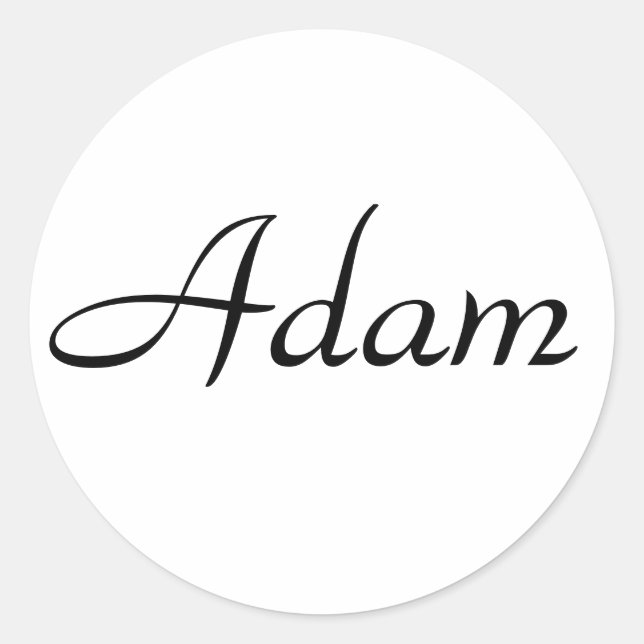 Adesivo Adam (Frente)
