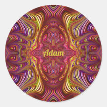 ADAM ~ Design Fratural Multicolorido ~