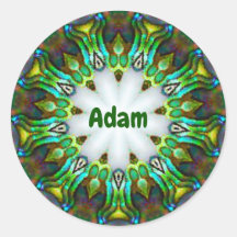 ADAM ~ Personalizado Paua Shell Fractal ~