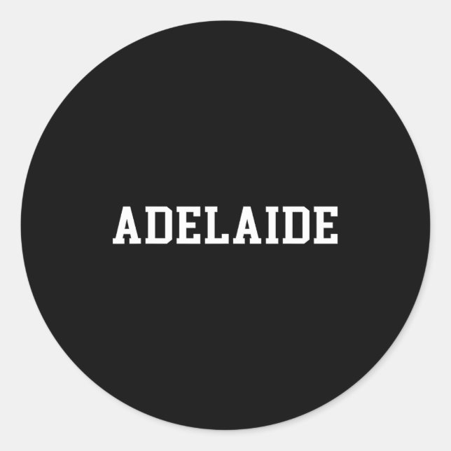 Adesivo Adelaide  (Frente)