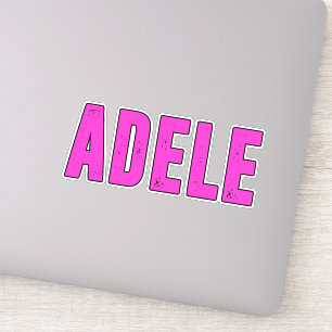 Adesivo Adele name, for Adele