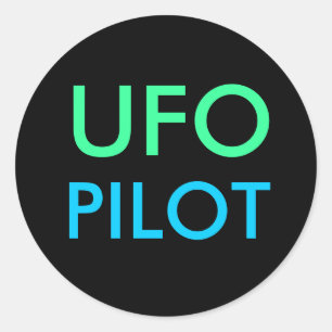 Adesivo adereços de PILOTO DE OVNIs