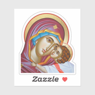 Adesivo Adesiva Virgem Maria Theotokos