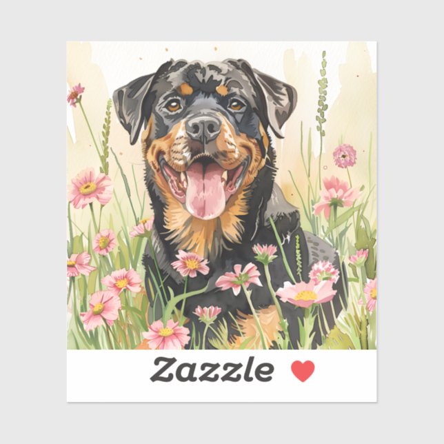 Adesivo – Adesivo Rottweiler (Folha)