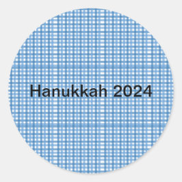 Adesivo Adesivo/ Selante de Envelope Xadrez Azul Básico