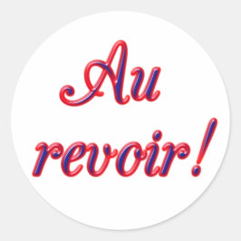 Adesivo Adeus