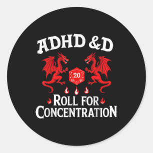 Adesivo Adhd&amp;d Roll Adhd Para Concentração