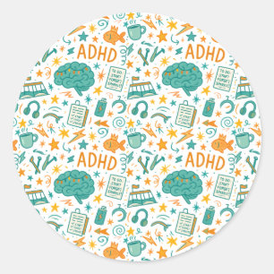 Adesivo ADHD: Magicamente distraído