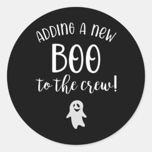 Adesivo Adicionando Um Novo Boo À Gravidez Do Tripulante N