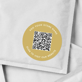 Adesivo Adicionar Nome e Cor Personalizada do Código QR do