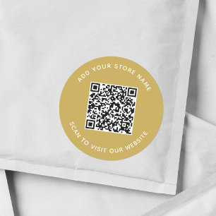 Adesivo Adicionar Nome e Cor Personalizada do Código QR do