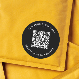 Adesivo Adicionar Nome e Cor Personalizada do Código QR do