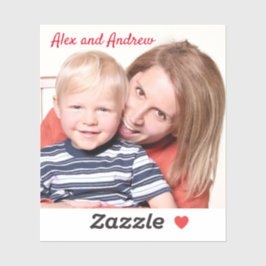 Adesivo Adicione facilmente sua imagem e seu texto