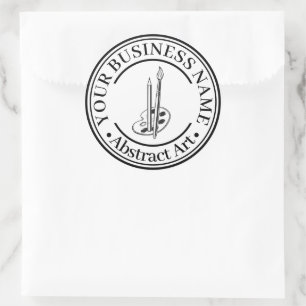 Adesivo Adicione o logotipo da sua empresa Pintor