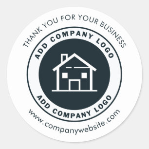 Adesivo Adicione o Logotipo da sua Empresa Site Personaliz