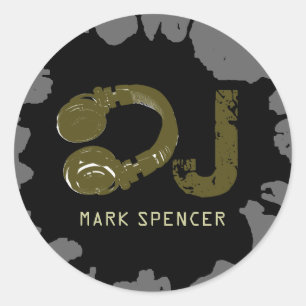 Adesivo adicione o nome do DJ