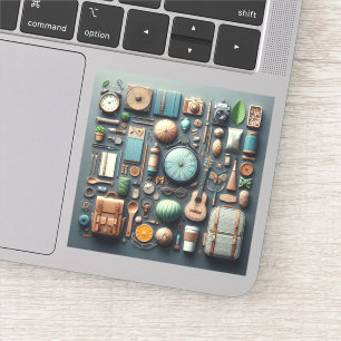 Adesivo Adicione O Seu Próprio "Vinheta De Vinilo De Corte